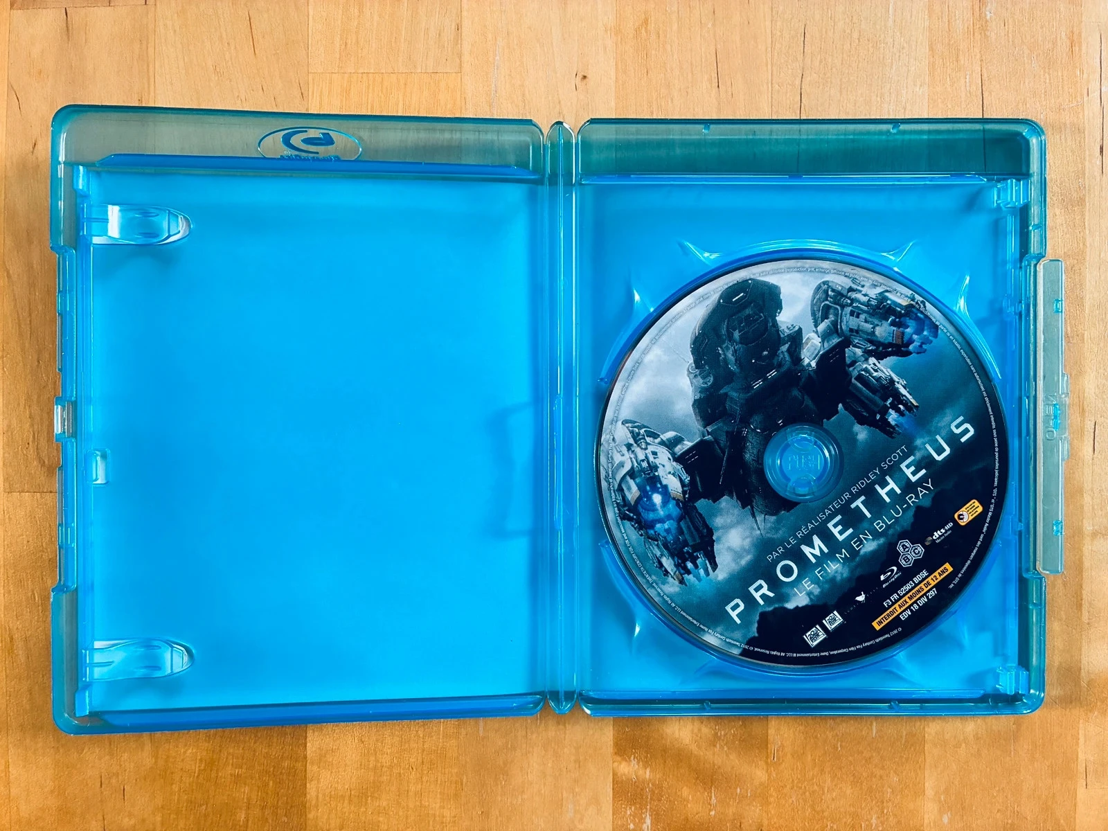 Blu-ray Prometheus de Ridley Scott. – photo 2